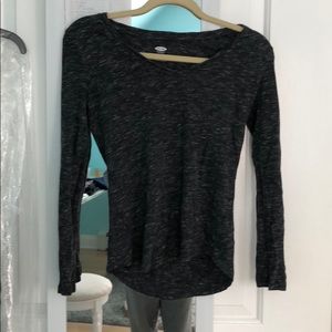 fitted long sleeve shirt